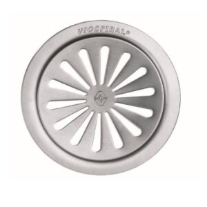 Σχάρα δαπέδου inox ασφαλείας viospiral στρόγγυλη