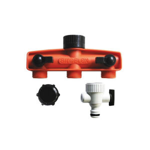 Πολυσύνδεσμος 3 παροχών 3/4 siroflex