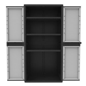 Ντουλάπα πλαστική 89.7x53.7x180 cm XXL Jumbo Qblack