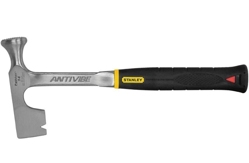 Σφυρί με λαβή ANTIVIBE και τσεκουροτό σχήμα 400gr STANLEY - PoliSafety