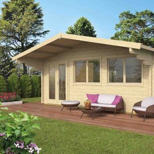 Ξύλινο σπίτι κήπου Ballyragget Ξύλινο σπίτι κήπου BALLYRAGGET 595x800+130εκ.