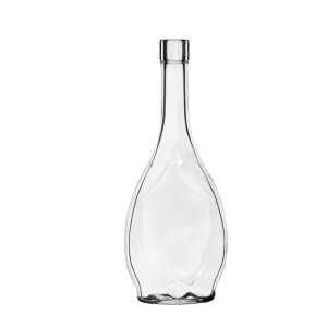 Μπουκάλι γυάλινο διαφανές LERA Φ19 φελλό 500ml