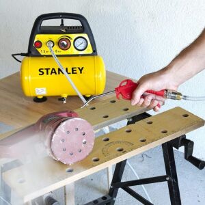 Μονοφασικό Κομπρεσέρ Αέρος με Αεροφυλάκιο 6lt Stanley