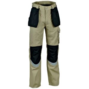 Παντελόνι Εργασίας Cofra Bricklayer khaki/black