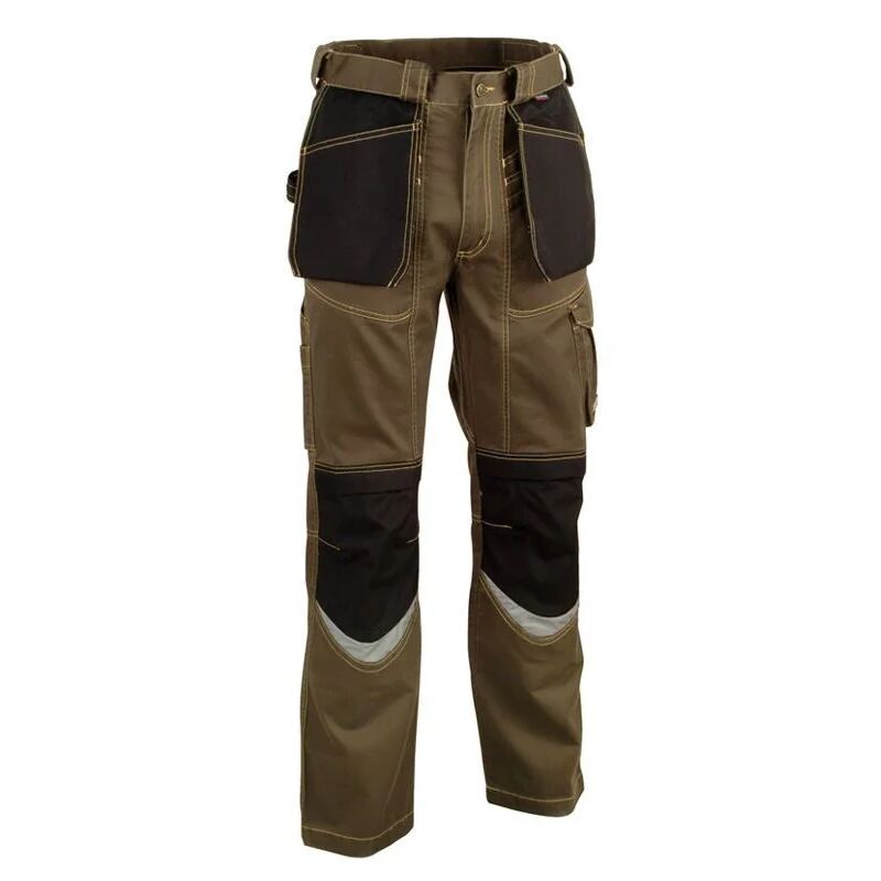 Παντελόνι Εργασίας Cofra Bricklayer clay brown/black