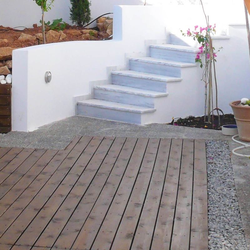 Τάβλα λεία πατώματος / deck εμποτισμένη    2,1 x 14,5εκ. 2,1 x 14,5 x 300εκ. - Image 4