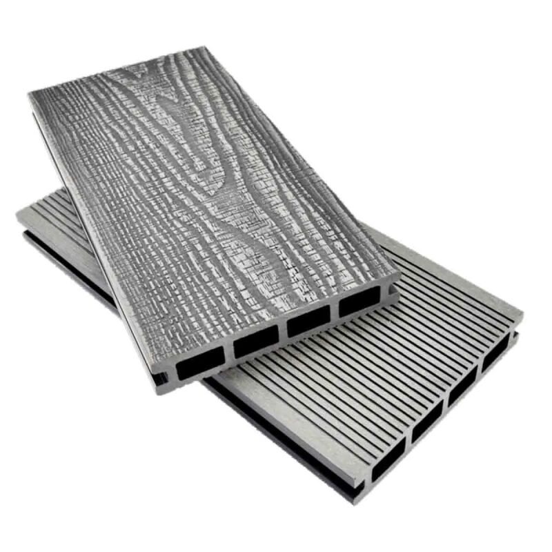 WPC τάβλα deck  2,5 x 14,6 x 390εκ. με νερά ξύλου - Image 2