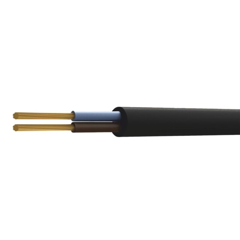 ΚΑΛΩΔΙΟ ΕΥΚΑΜΠΤΟ 3X6.00mm ΜΑΥΡΟ HO5VV-F