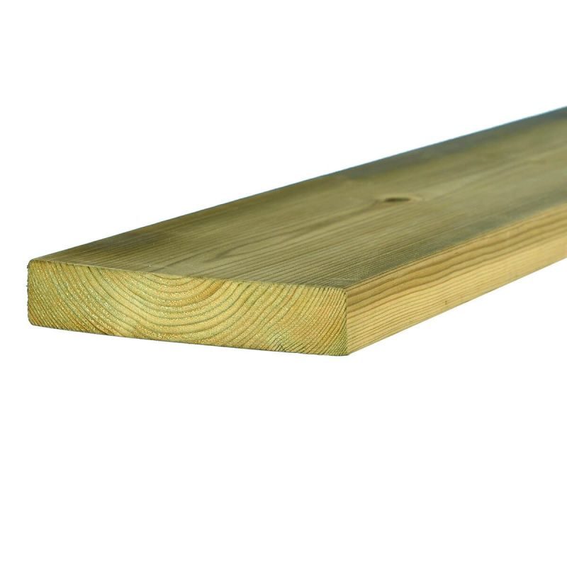 Τάβλα λεία πατώματος / deck εμποτισμένη    2,1 x 12εκ. 2,1 x 12 x 300εκ. - Image 2
