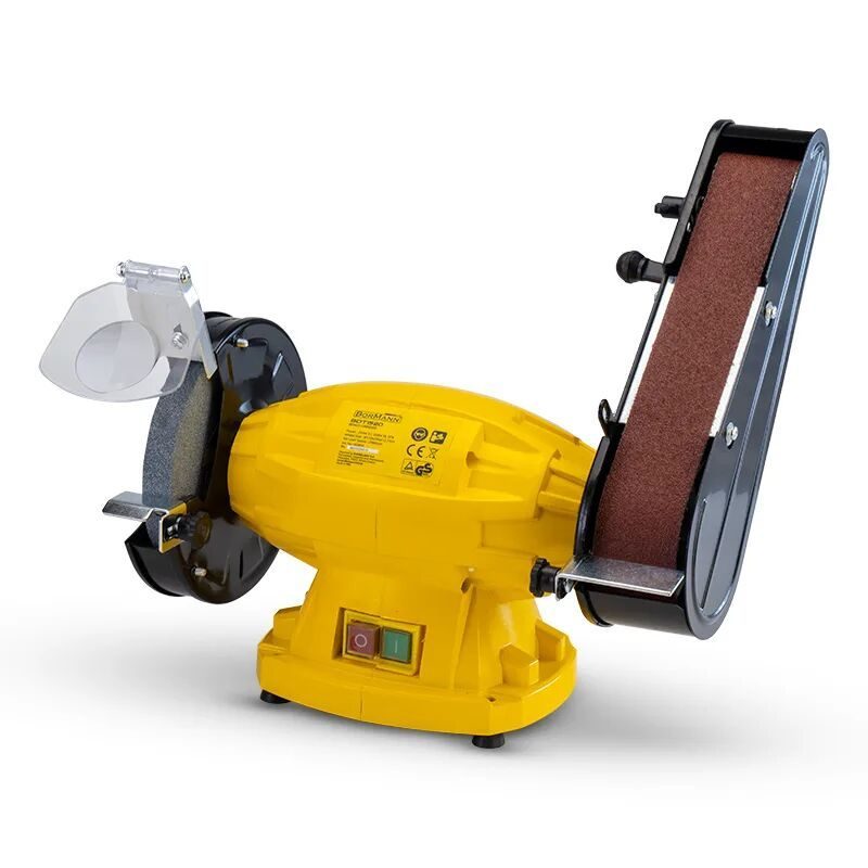 ΔΙΔΥΜΟΣ ΤΡΟΧΟΣ 350W, 150mm, ΜΕ ΤΑΙΝΙΑ 50x686mm BDT1520 BORMANN Lite