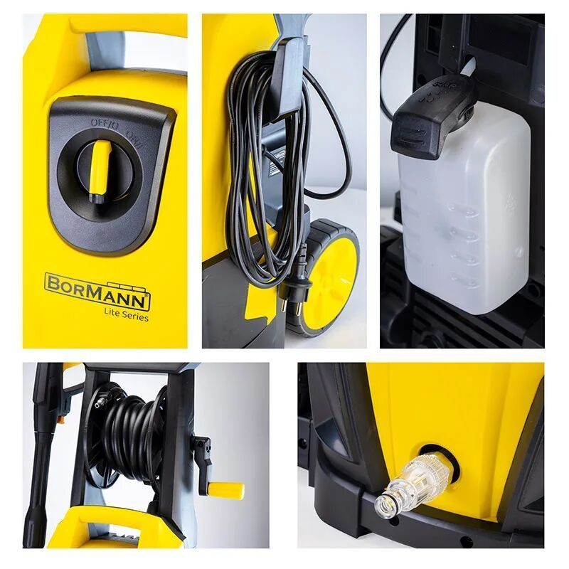 ΠΛΥΣΤΙΚΟ ΥΨΗΛΗΣ ΠΙΕΣΗΣ 2400W, 180BAR, 480L/h BPW3210 BORMANN Lite - Image 2