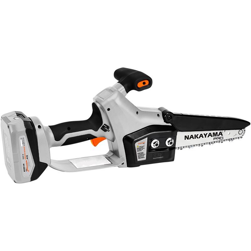 ΚΛΑΔΕΥΤΙΚΟ ΑΛΥΣΟΠΡΙΟΝΟ ΜΠΑΤΑΡΙΑΣ  21V, BRUSHLESS,Li-Ion, ΛΑΜΑ 20cm, 1500gr, ΑΛΥΣΙΔΑ 1/4"1.1mm 47Link EC1600 NAKAYAMA PRO - Image 2