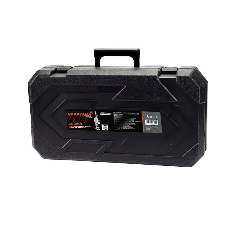 ΚΛΑΔΕΥΤΙΚΟ ΑΛΥΣΟΠΡΙΟΝΟ ΜΠΑΤΑΡΙΑΣ  21V, BRUSHLESS,Li-Ion, ΛΑΜΑ 20cm, 1500gr, ΑΛΥΣΙΔΑ 1/4"1.1mm 47Link EC1600 NAKAYAMA PRO - Image 3
