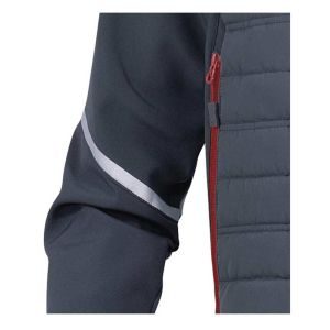 Σακάκι με κουκούλα γκρι χρώματος DELTA plus - Image 3