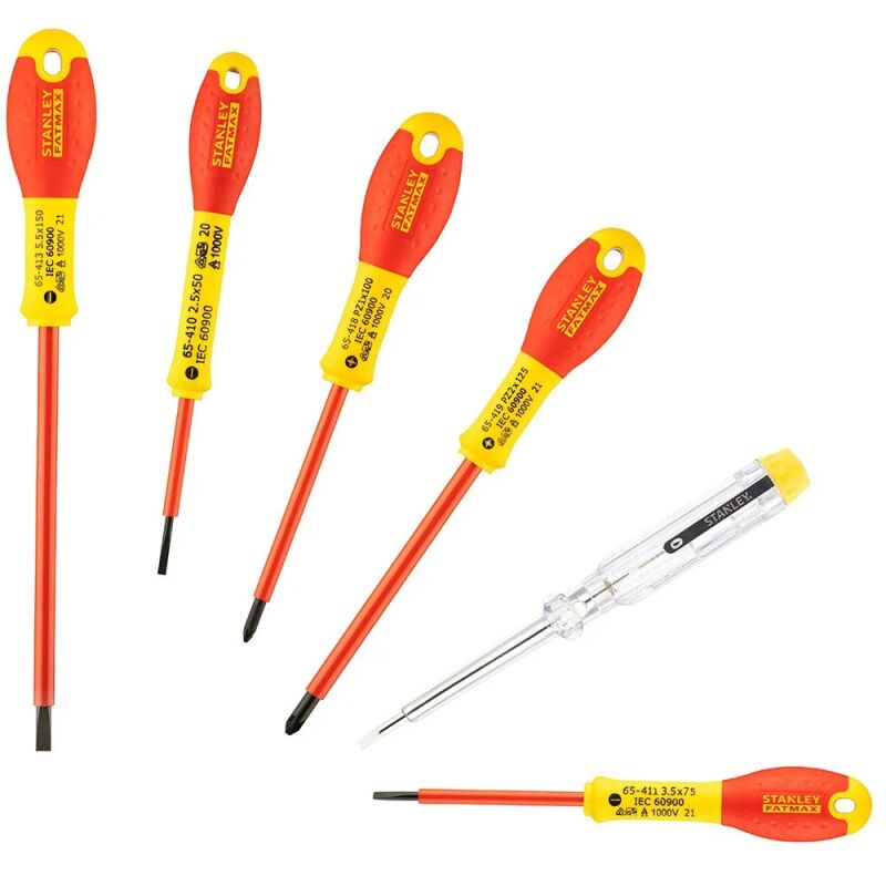 Κατσαβίδια 0-65-443 6 ΤΕΜ 1000V FATMAX STANLEY