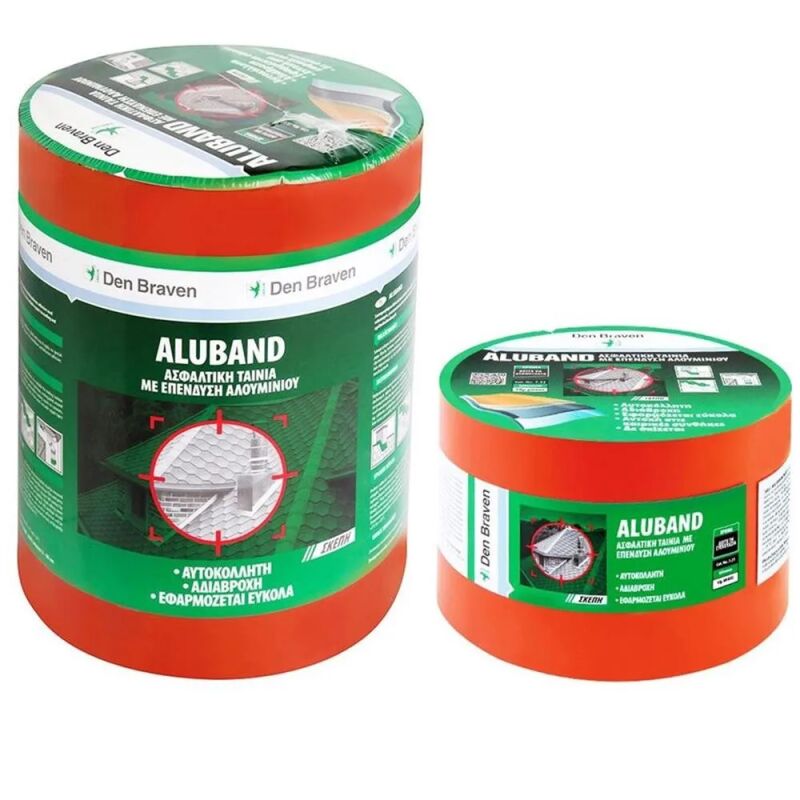 ΜΟΝΩΤΙΚΑ ALUBAND 10CM ΡΟΛΑ 10Μ ΚΕΡΑΜΙΔΙ
