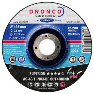 ΤΡΟΧΟΙ DRONCO INOX 230Χ1.9 AS46T (Τ42)
