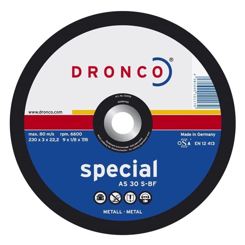 ΤΡΟΧΟΙ DRONCO AS30S 125Χ3 ΣΙΔΗΡΟΥ