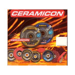 ΤΡΟΧΟΙ RHODIUS CERAMICON ΧΤ100 125Χ1