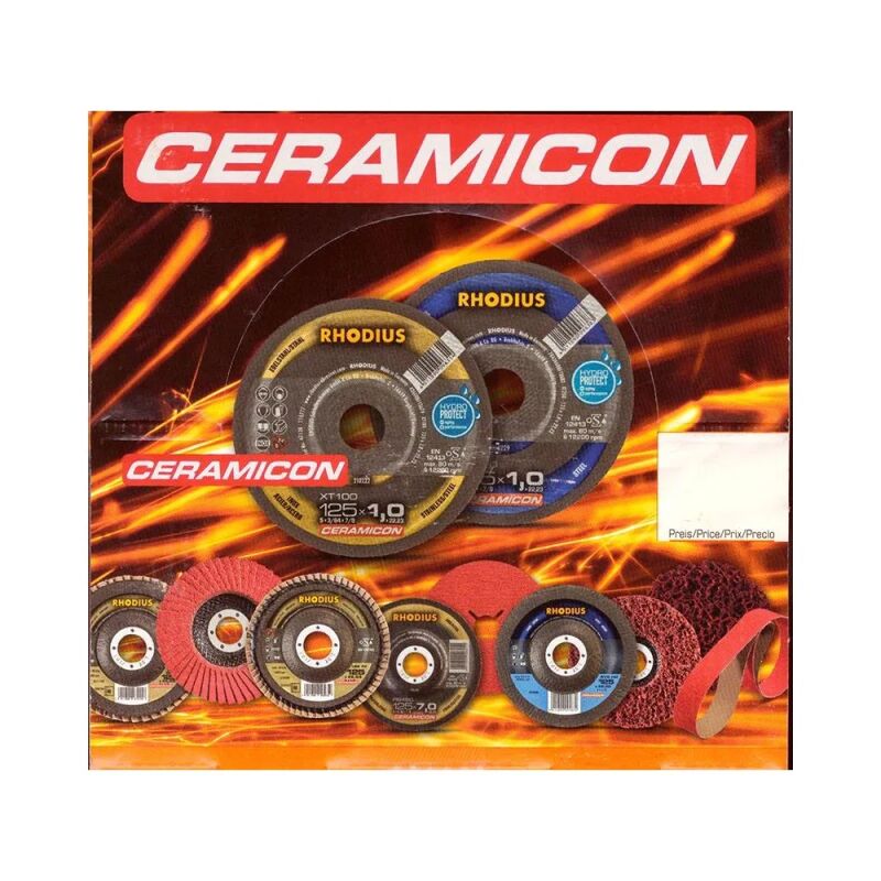 ΤΡΟΧΟΙ RHODIUS CERAMICON ΧΤ100 115Χ1