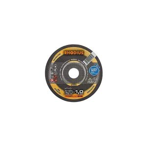 ΤΡΟΧΟΙ RHODIUS ΧΤ10/125Χ1 INOX ΤΟΡ
