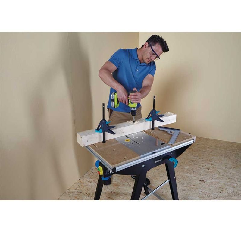 Πτυσσόμενος πάγκος εργασίας Wolfcraft Master Cut 1500 - Image 8