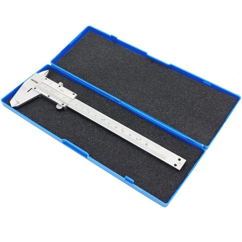 ΠΑΧΥΜΕΤΡΑ INTER 774124 INOX 150Χ002