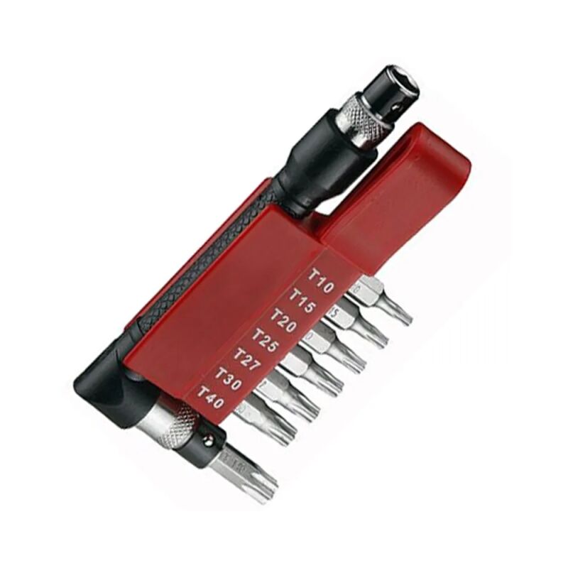 ΜΥΤΕΣ FORCE 2081D TORX 8ΤΕΜ ΜΕ ΓΩΝΙΑΚΟ ΑΝΤΑΠΤΟΡΑ