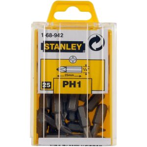 ΜΥΤΕΣ STANLEY 1-68-942 PH 1Χ25 ΣΕΤ 25 ΤΕΜ