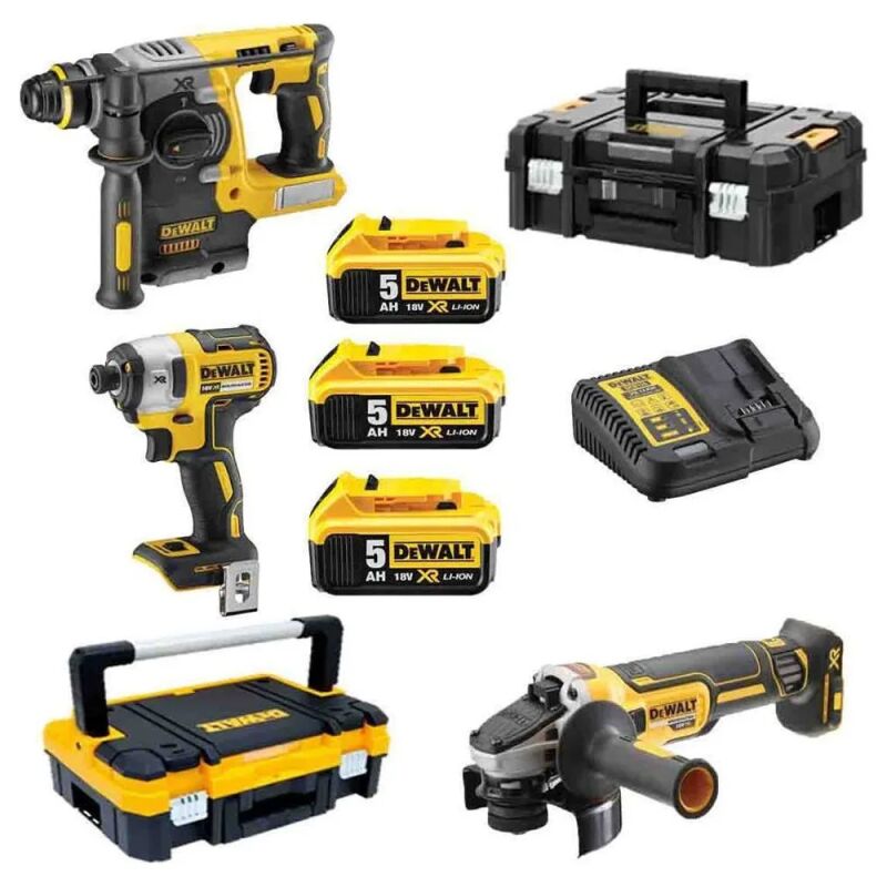 ΠΙΣΤΟΛΕΤΑ DEWALT DCK305P3T ΣΕΤ + ΠΑΛΜΙΚΟ + ΤΡΟΧΟΣ