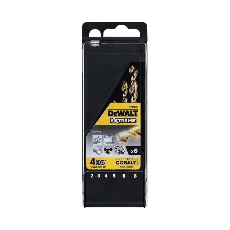 ΤΡΥΠΑΝΙΑ DEWALT DT4956 ΚΟΒΑΛΤΙΟΥ 6ΤΕΜ