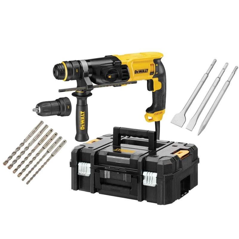 ΠΙΣΤΟΛΕΤΑ DEWALT D25134KP SDS+ 800W ΜΕ ΕΞΑΡΤΗΜΑΤΑ