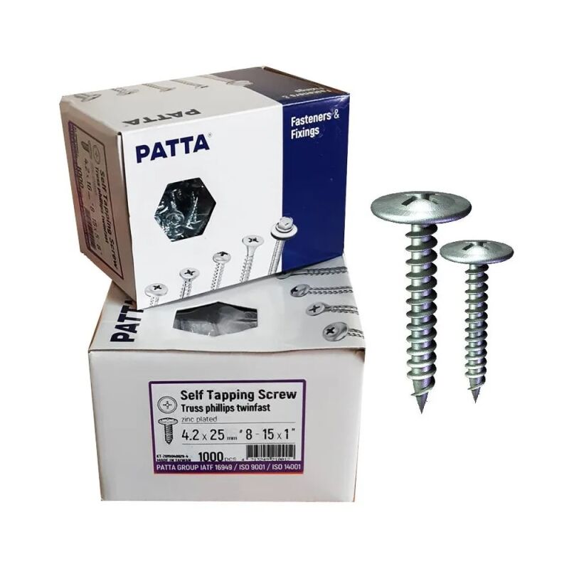 ΒΙΔΕΣ ΞΥΛΟΥ PATTA 4.2Χ32 PH ΓΑΛΒ.Φ.Κ (10)
