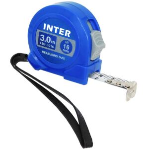 ΜΕΤΡΑ INTER 8Z15G3016 3MX16mm ΜΠΛΕ