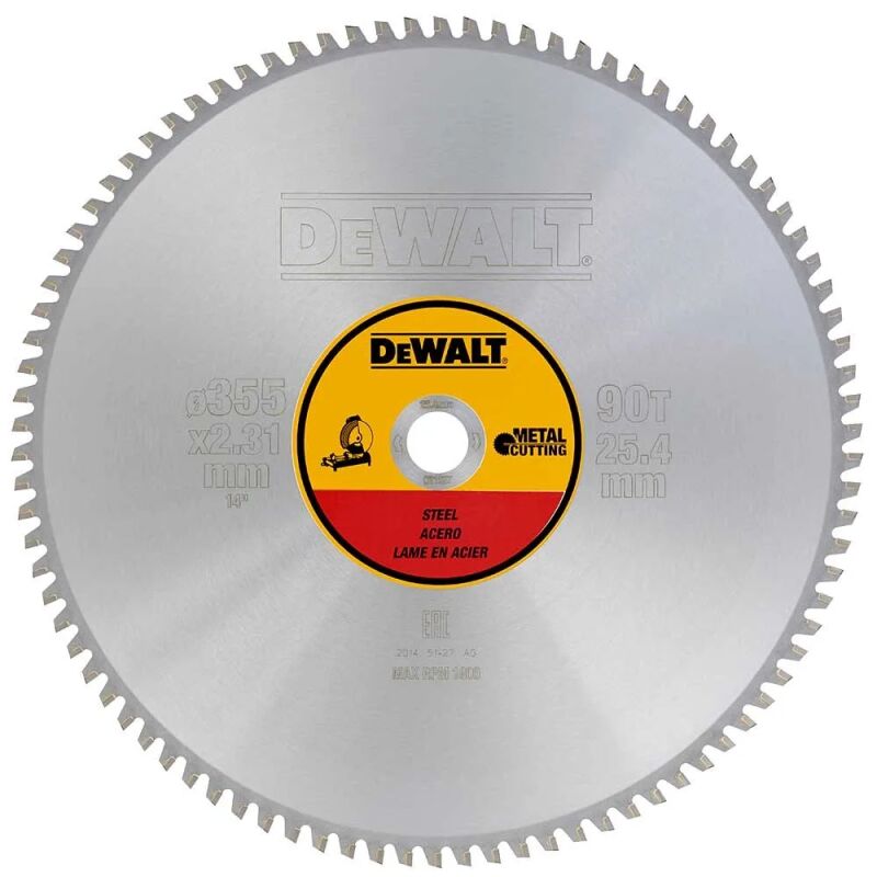 ΔΙΣΚΟΙ DEWALT DT1927 335X25.4mm 90Δ