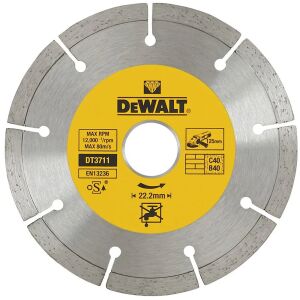 ΔΙΣΚΟΙ DEWALT DT3711 125χ2,2χ22,2 ΔΙΑΜΑΝΤΙΟΥ ΔΟΜΙΚΩΝ ΥΛΙΚΩΝ
