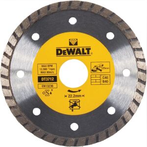 ΔΙΣΚΟΙ DEWALT DT3712 125χ2,2χ22,2 ΔΙΑΜΑΝΤΙΟΥ TURBO ΔΟΜΙΚΩΝ ΥΛΙΚΩΝ