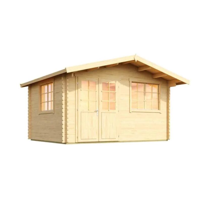 Ξύλινο σπίτι Νεφέλη 410 x 320cm Ξύλινο σπίτι Νεφέλη 410 x 320cm - Image 2