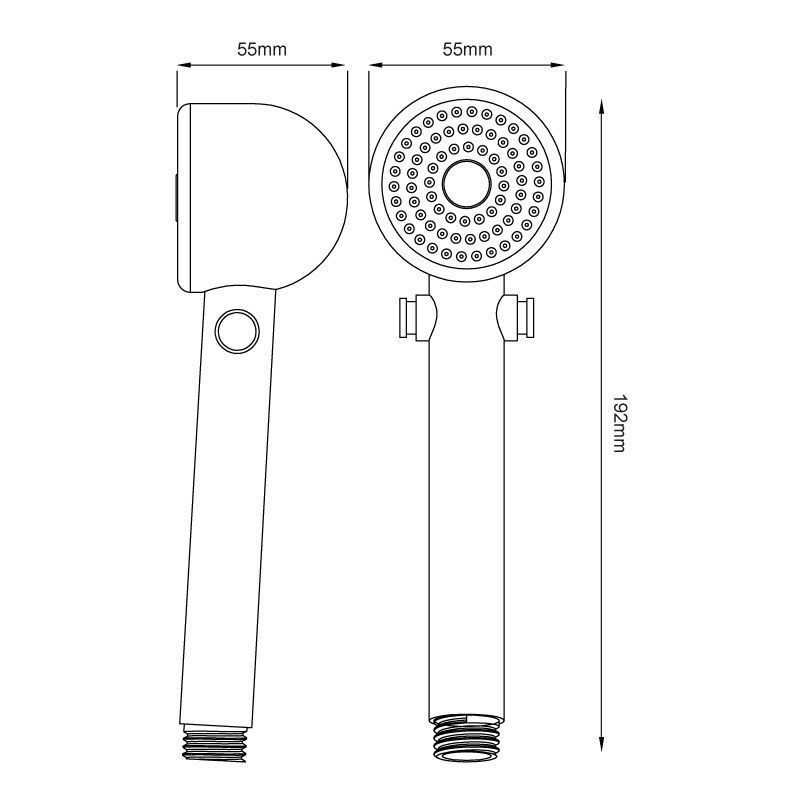 Τηλέφωνο μπάνιου ρομπότ Azzura Viospiral - Image 2