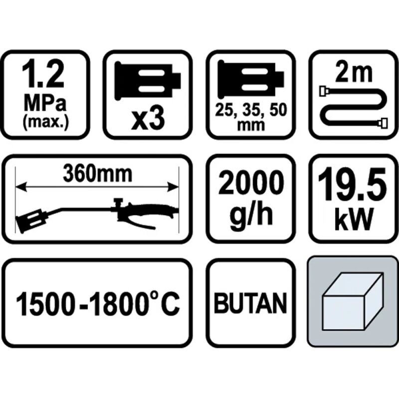 ΦΛΟΓΙΣΤΡΟ ΠΙΣΣΑΣ 25-35-50CM  73340 VOREL - Image 2