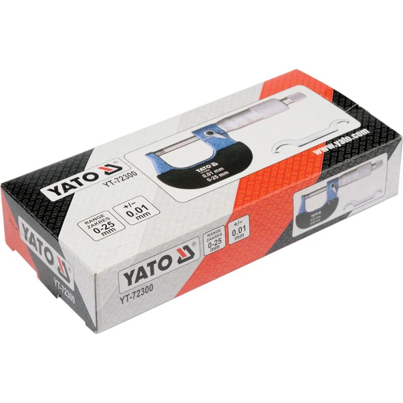 ΜΙΚΡΌΜΕΤΡΟ ΜΗΧΑΝΙΚΌ 25MM YT-72300 - Image 2
