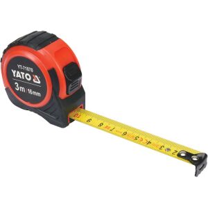 ΜΕΤΡΟ ΜΕ ΛΑΣΤΙΧΟ - 16.0MM-ΔΙΑΜΕΤΡΟΣ, 3M-ΜΗΚΟΣ YATO