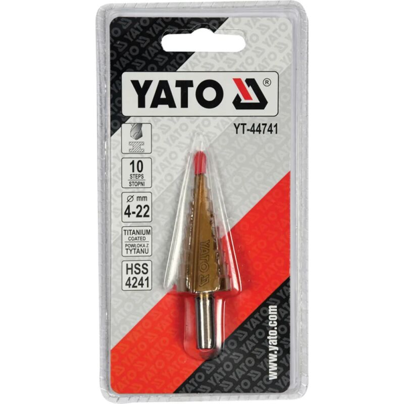 ΤΡΥΠΑΝΙ ΚΩΝΙΚΟ ΤΙΤΑΝΙΟΥ4-22mm YT-44741 - Image 2