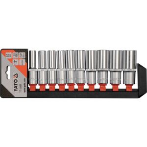 ΚΑΡΥΔΑΚΙΑ 1/2" ΣΕΤ 10ΤΜΧ.YT-38861