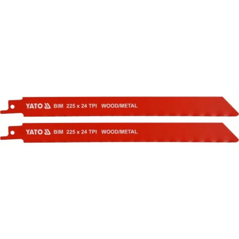 ΛΑΜΕΣ ΣΕΓΑΣ BIM 225MM 24TPI ΣΕΤ 2 ΤΜΧ YT-33934