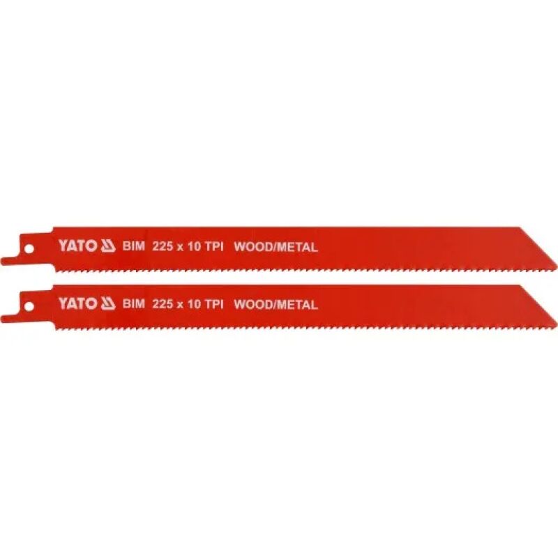 ΛΑΜΕΣ ΣΠΑΘΟΣΕΓΑΣ BIM 225MM 10TPI ΣΕΤ 2 ΤΜΧ YT-33933