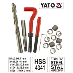 ΣΕΤ ΕΠΙΣΚΕΥΑΣΤΙΚΟ ΣΠΕΙΡΩΜΑΤΩΝ - 8.0MM-ΔΙΑΜΕΤΡΟΣ YATO