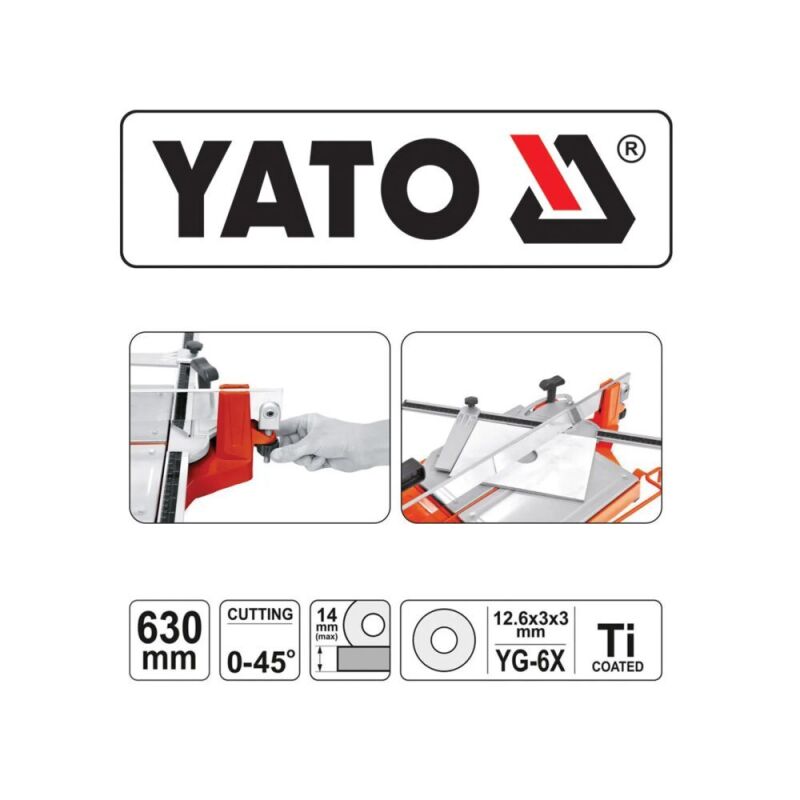 ΚΟΦΤΗΣ ΠΛΑΚΙΔΙΩΝ 630ΜΜ ΤΥΠΟΥ SIGMA YT-3703 - Image 2