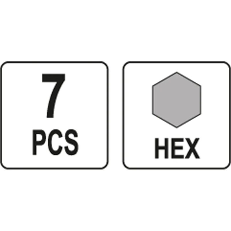 ΜYTΕΣ ΣΕΤ ALLEN 7 ΤΕΜ YT-0412 - Image 2