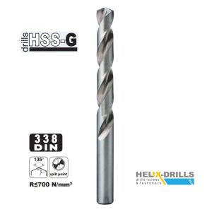 ΤΡΥΠΑΝΙ ΣΙΔΗΡΟΥ HSS-G DIN 338 - 3.5MM-ΜΕΓΕΘΟΣ HELIX